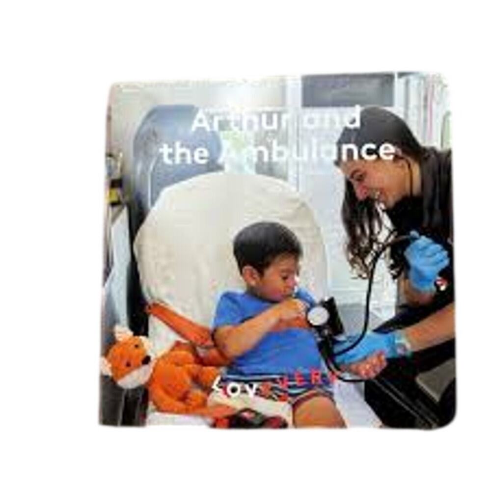 Lovevery “Arthur and the Ambulance” Board Book NEW ❤️‍🩹🚑📚